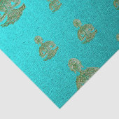 blau seidenpapier (Ausschnitt)