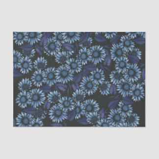 Blau Seidenpapier