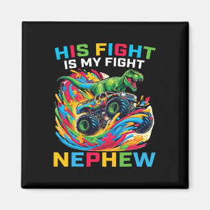 Blau Sein Kampf Ist Mein Kampf Autismus Neffe T Re Magnet