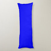 Blau Seitenschläferkissen (Rückseite (Vertikal))