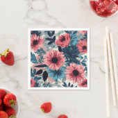 Blau Serviette (Beispiel)