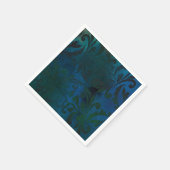 blau serviette (Ecke)