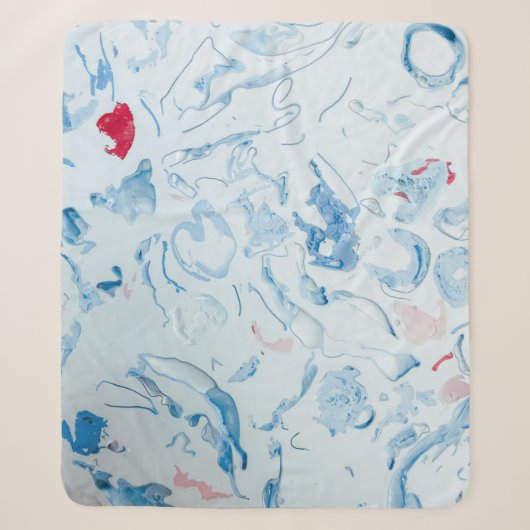 Blau Sherpadecke (Vorderseite)