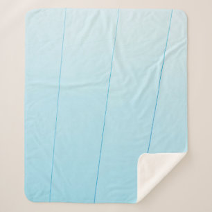Blau Sherpadecke