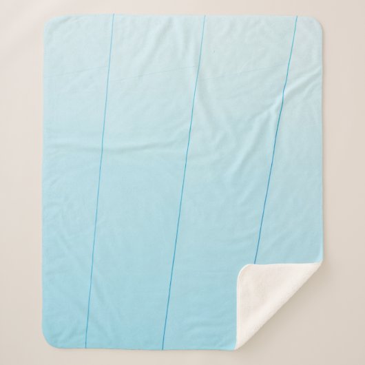 Blau Sherpadecke (Vorderseite)