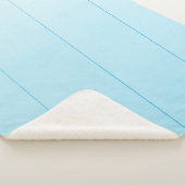 Blau Sherpadecke (3/4)