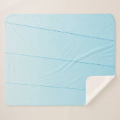 Blau Sherpadecke (Vorderseite (Horizontal))