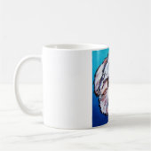 Blau Shih Tzu Kaffeetasse (Links)