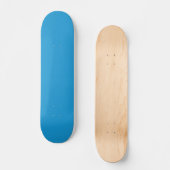 Blau Skateboard (Vorderseite)