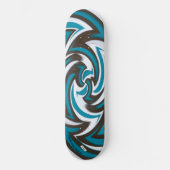 Blau Skateboard (Vorderseite)