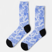 Blau Socken (Linkes Detail)