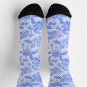 Blau Socken (Oben)