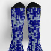 Blau Socken (Oben)
