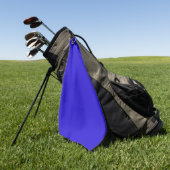 Blau-Solid-Farbe Golfhandtuch (Gras)