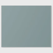 Blau-Solid-Farbe zugeordnet Geschenkpapier (Flach)