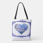 Blau sprudelt Tasche zwei (Rückseite)
