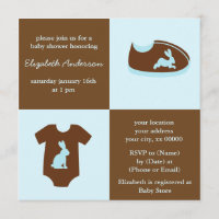 Blau stattet Jungen-Babyparty aus