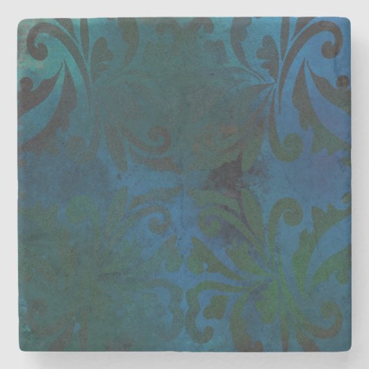 blau steinuntersetzer (Vorderseite)