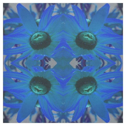 Blau Stoff (Muster)