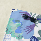 Blau Strandtuch (Beispiel)