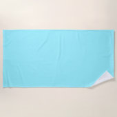 Blau Strandtuch (Vorderseite)