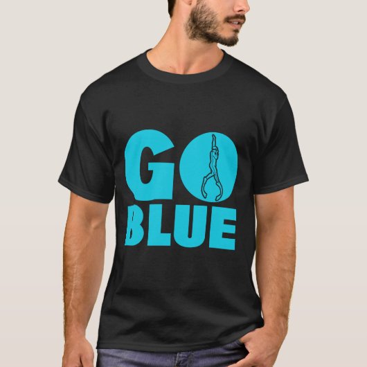 Blau T-Shirt (Vorderseite)