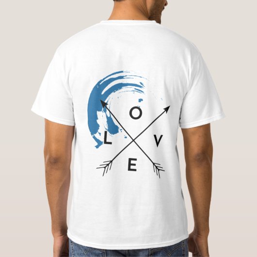Blau T-Shirt (Rückseite)