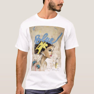 blau T-Shirt