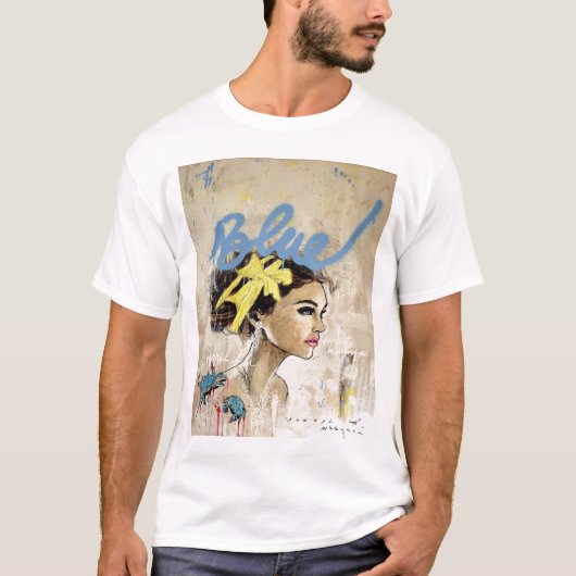 blau T-Shirt (Vorderseite)