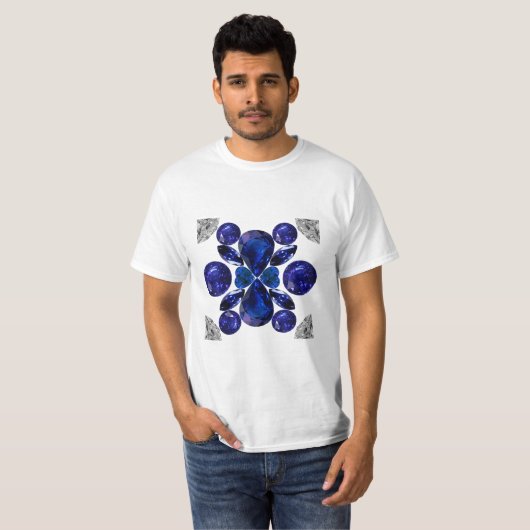 Blau T-Shirt (Vorne ganz)