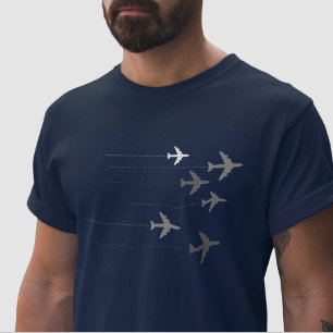 blau T-Shirt