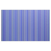 Blau, Tan, Dunkeltürkis, hellgelb, dunkelblau Stoff (Yard (91,4 cm))