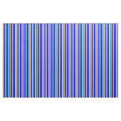 Blau, Tan, Dunkeltürkis, hellgelb, dunkelblau Stoff (Fat Quarter (45,7 x 55,9 cm))