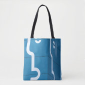 Blau Tasche (Vorderseite)