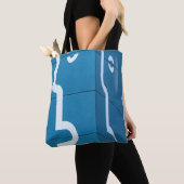 Blau Tasche (Von Nahem)