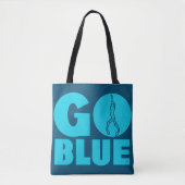 Blau Tasche (Vorderseite)