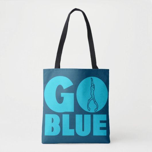 Blau Tasche (Vorderseite)