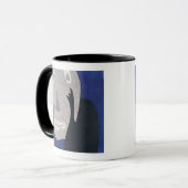 Blau Tasse (Vorderseite Links)