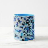 Blau Tasse (Zentrum)