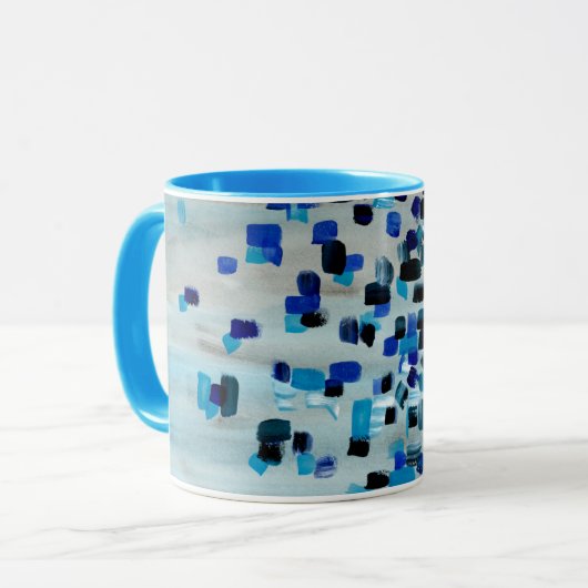 Blau Tasse (Vorderseite Links)