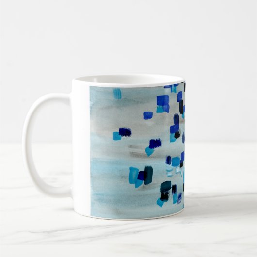 Blau Tasse (Links)