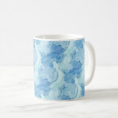Blau-Tasse Kaffeetasse (VorderseiteRechts)