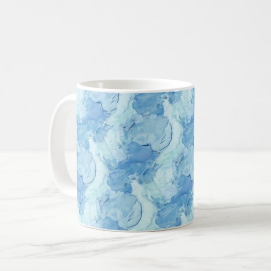 Blau-Tasse Kaffeetasse (Vorderseite Links)