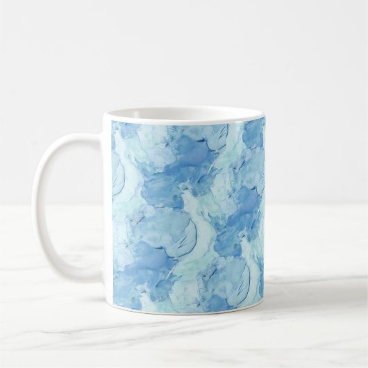 Blau-Tasse Kaffeetasse (Links)