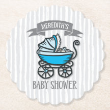 Blau-Themenorientierte Babyparty