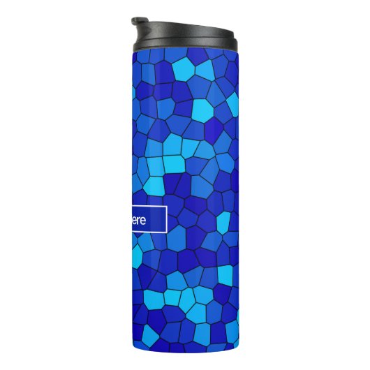 BLAU THERMOSBECHER (Nach rechts gedreht)