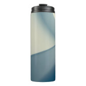 Blau Thermosbecher (Vorderseite)