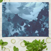 Blau Tinte Rose Küchentuch (Gefaltet)