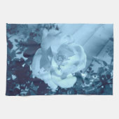 Blau Tinte Rose Küchentuch (Horizontal)