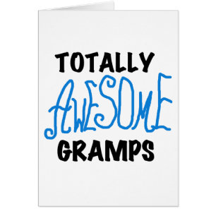 Blau total fantastische Gramps T - Shirts und